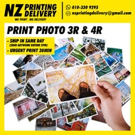 Print Photo 4R 3R URGENT HIGH QUALITY cetak gambar 3R 4R size printing photo paper artcard 24HOUR