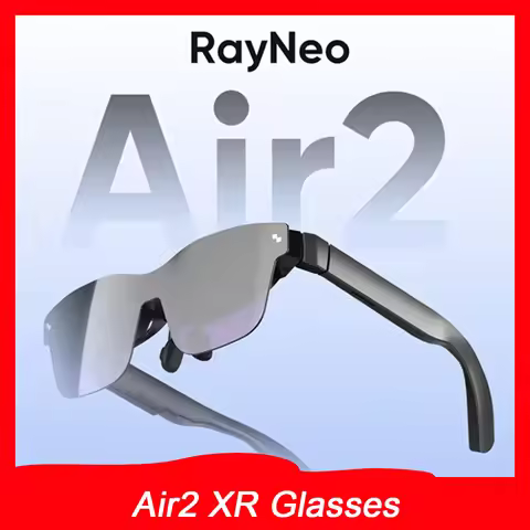 RayNeo Air 2 AR Glasses 201 inch Micro OLED Screen Display 120Hz Refresh Rate 3D HD Private Cinema A