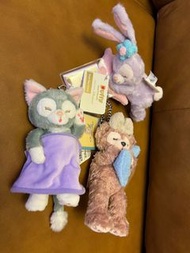 現貨Gelatoni ShellieMay Cookieann Sweet dream Keychain 甜睡系列鎖匙扣掛飾 睡寶寶Hong Kong Disneyland Toni Shellie 