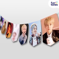 Exo Xiumin Bunting Birthday Banner / Custom Bunting Birthday Banner