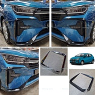 perodua axia 2023-2025 axia new car front bumper canard accessories axia baru skhongauto