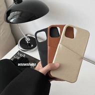 高級感皮革特別設計iPhone case 手機/保護套/保護殼/電話/保護套/保護殼   ✅iPhone se 7 8 xs xr 11 12 13 14 15  ✅奶茶/黑/棕色
