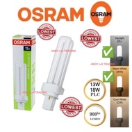 OSRAM DULUX 13W/18W PLC & VIVE 11W/16W LED PLC (2pin) tapak segiempat