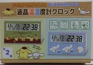 Sanrio Hangyodon 水怪 日曆 時計 計時器 時鐘 鐘 溫度濕度顯示器 SANRIO 三麗鷗 Hello Kitty 美樂蒂 (My Melody) 玉桂狗 / 大耳狗喜拿 Cinnam