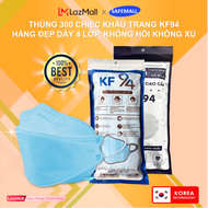 [SIÊU SALE] Giá Sỉ Khẩu trang kf94 Thùng 300 Chiếc Khẩu Trang Y Tế 4D Mask KF94 Công Nghệ Hàn Quốc 4