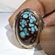 PERSIAN TURQUOISE EST DIM GRADUATED SEAbiru 18x11.5x7 8.5Ring