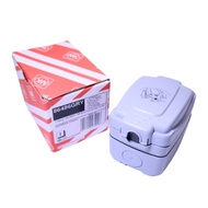 MK 86486 13A Weatherproof Switch Socket (Grey)(IP66)