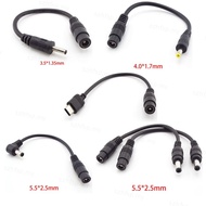 5.5x2.1mm DC female to 5.5 3.5 4.0 male Connector 5.5 2.1 5.5x2.5 3.5x1.35mm 4.0x1.7mm Type C cable 