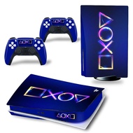 New style Games PS5 Disk Edition Skin Sticker Decal Cover for PlayStation 5 Disc Console and 2 Controllers PS5 Skin Sticker Vinyl new design