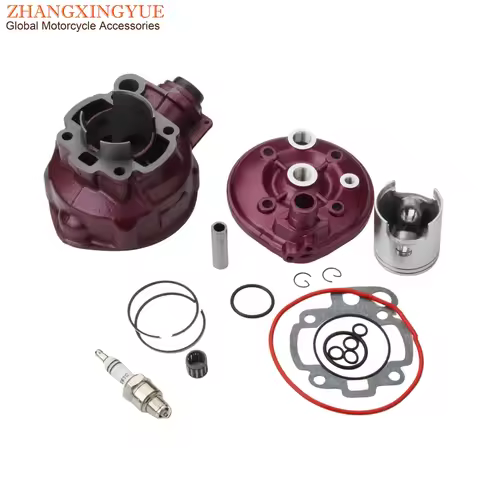 49mm 90cc Big Bore Cylinder Kit & Head For Aprilia AF1 Classic MX SM Pegaso RS Extrema Replica Tuono