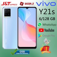 Hp Vivo Y21S Ram 6/128Gb Smartphone Let 6.51 Inches Dual Sim 50Mp+8Mp