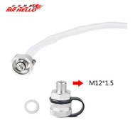 Oil Drain Valve Aluminum Alloy Quick Twist Oil Drain Valve for M14x1.5 M14x1.25 M12x1.25 M12x1.5
