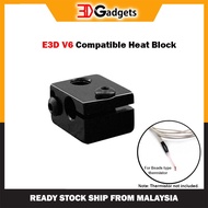 E3D V6 Compatible Heat Block for 3D Printer