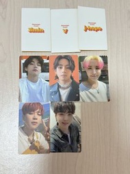 BTS butter Jimin V J-Hope Suga 小卡