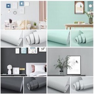 淺灰 10m 自粘亞麻布紋牆貼 PVC彩色牆紙 客廳 臥室牆貼 壁紙