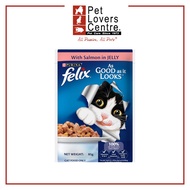(12 qty) Felix Adult With Salmon In Jelly 85g
