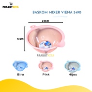 Viena Mixer Plastic Multipurpose Basin/Plastic Whisk Bowl/Multifunction Washing Container/Dough Bowl/Mixing Bowl/Egg Whisk Holder