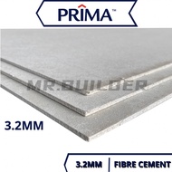 PRIMA Flex 3.2 MM Fibre Cement Ceiling Board 2ft x 4ft 4ft x4ft Ceiling Board Flat Sheet Smooth Papa