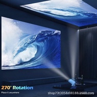 Projector HY300PRO Barrel Projector Household Ultra-High Definition Portable Android Projector