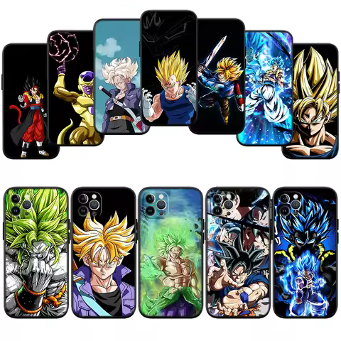 IW13 Dragon Ball Goku Phone Case for Samsung Galaxy S20 S21 S22 Ultra FE + Plus A21S A22 A24 A25 A26