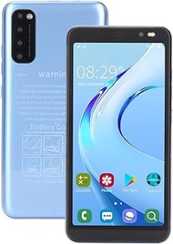GOWENIC Rino4 Pro Unlocked Smartphones, 5.45 Inch HD Screen Cell Phone, 2GB RAM 32GB ROM Cell Phones Unlocked, for Android Dual SIM Dual Standby Smartphone with Face Recognition(Blue)