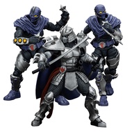 HiPlay JOYTOY TMNT-Foot Clan A/B & TMNT-Shredder Action Figure 1/18 Scale