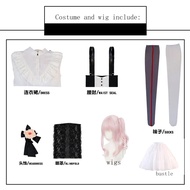 In Stock Akiyama Mizuki Cosplay PJSK Costume Anime Project Sekai Lovely Lolita Party Dress Uniform