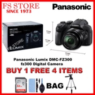 PANASONIC ORIGINAL MALAYSIA LUMIX DMC-FZ300 FREE 64GB & BAG & TRIPOD & CLEANING SET