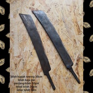 Bilah model Kopak Rawing baja per 30cm Terlaris