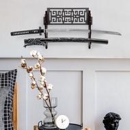[lzdxwcke3pu] Wooden Organizer for 4 Tier Sword Display, Wall Mount Bracket for Samurai Swords