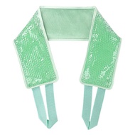 Gel Bead Neck Ice Pack with Strap Reusable Neck Sprain Swelling Sports Injuries Cervical Spine Pain