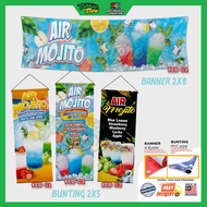 bunting banner air mojito viral