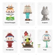 Check Card Unpacked THE MONSTERS Almost Hidden Series Figures