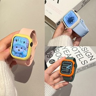 Suitable for Apple Watch Strap s10i Liquid Silicone applewatch11 Smart 8 New ultra Sports watch9 Sum