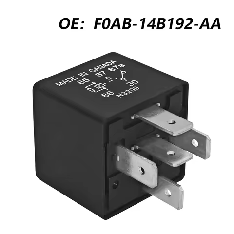 2Pcs P6SDT FOAB-14B192-AA Automotive Relay - 5-Pin 40A 12VDC,Replacement F0AB-14B192-AA Electrical S