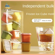 Summer Ice Tray Home Self Made Ice Box Refrigerator Large Ice Cubes Mold with Cover Ice Box Ice Tray