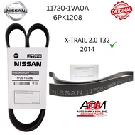 【ACM】NISSAN X-TRAIL 2.0 T32 2014 FAN BELT 6PK1208 11720-1VA0A