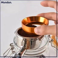 MUNDAN 51mm/53mm/58mm Aluminum Dosing Ring Espresso Portafil Funnel Portafilter Coffee Tamper