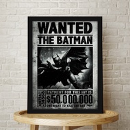 Batman Arkham Wanted Superheroes DC Artprint wall Decor poster
