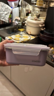 韓國stenlock 304可入微波爐不銹鋼飯盒