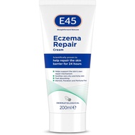 E45 Repair Cream 200 ml to Treat Symptoms of Eczema – he and Hydrate Very Dry and Itchy Skin – Emoll