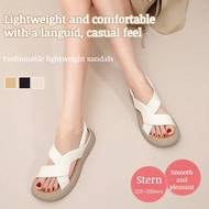 Women's soft bottom flat sandals
