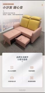 沙發床坐臥兩用可折疊多功能客廳現代簡約小戶型科技布藝沙床 w7193