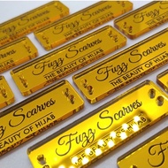 Label HeadscarfTAG - MOQ 50pcs (80 cents 80 cents of a piece)