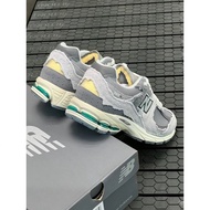 Ymvn New Balance 2002r "refined future" men women breathable short running shoes Grey