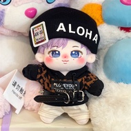 Original 20cm BTS Cotton Doll Kim Namjoon BTS Plush Doll Idol Stuffed Toy Send birth certificate