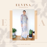 KURUNG BATIK ELVINA Batik Indonesia Viral Baju Kurung Moden Muslimah