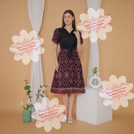 Ethnic yolanda woven dress, contemporary ethnic dress