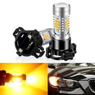 2pcs PY24W LED Canbus No Hyper Flash PY24W 5200 5200s 12190NA PY24WNA LED Signal Light Bulbs Error F