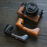Sony A7C II II Leather Camera Case Retro with Half Case Compatible with A7C2 and A7CR